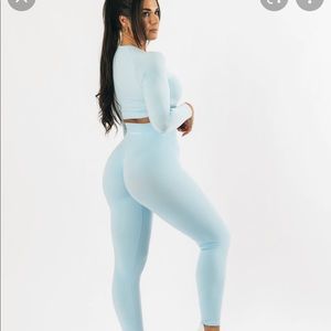 Alphalete amplify leggings arctic blue